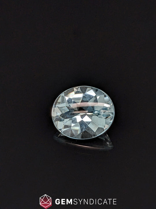 Bold Blue Oval Aquamarine 5.36ct