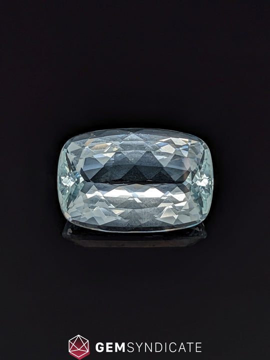 Show-Stopping Cushion Blue Aquamarine 33.93ct