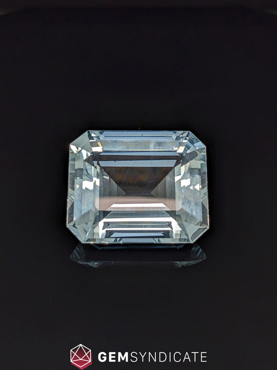 Beautiful Emerald Cut Blue Aquamarine 35.81ct