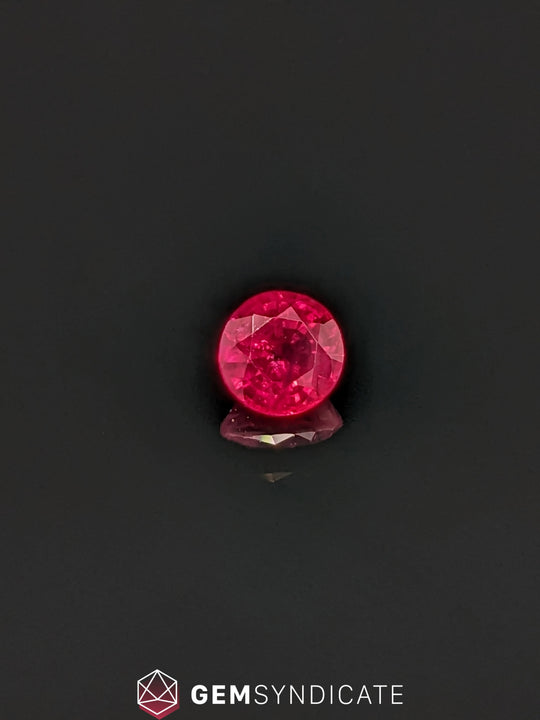 Amazing Round Ruby 0.66ct