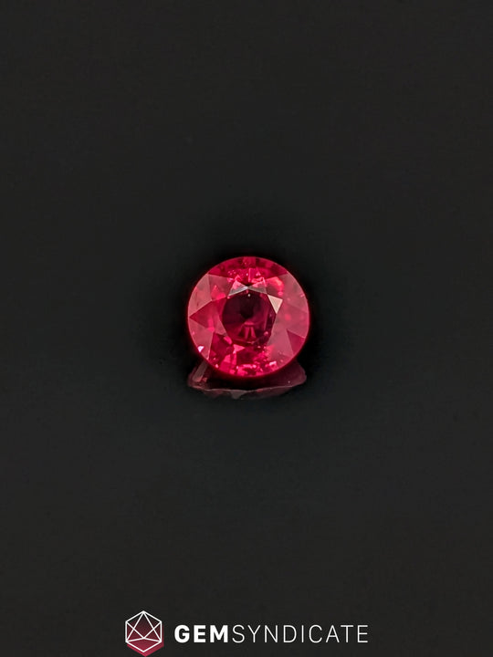 Elegant Round Ruby 0.59ct
