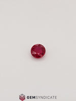 Load image into Gallery viewer, Exciting Round Red Ruby 0.73ct
