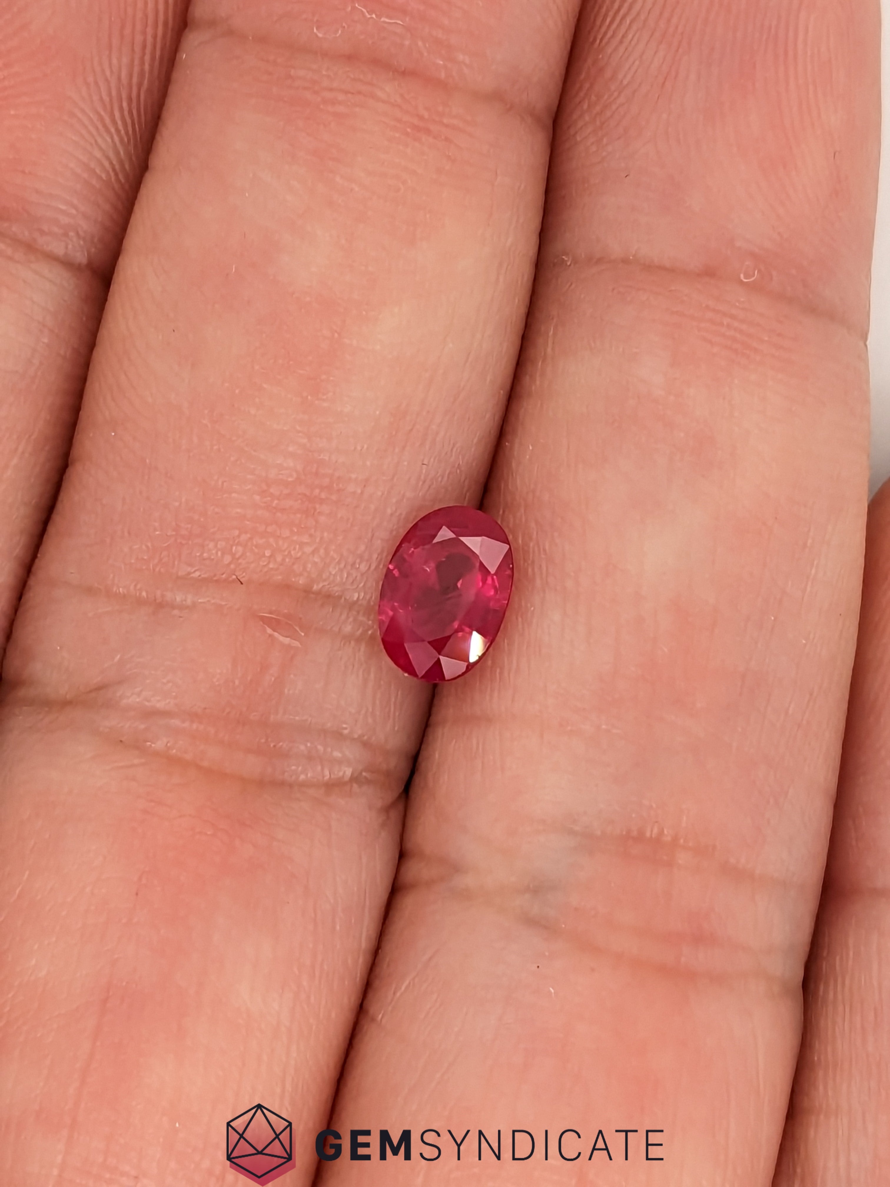 Superb Oval Red Ruby 1.20ct