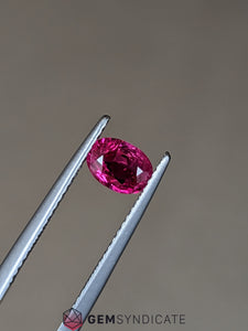 Enchanting Oval Red Ruby 1.11ct