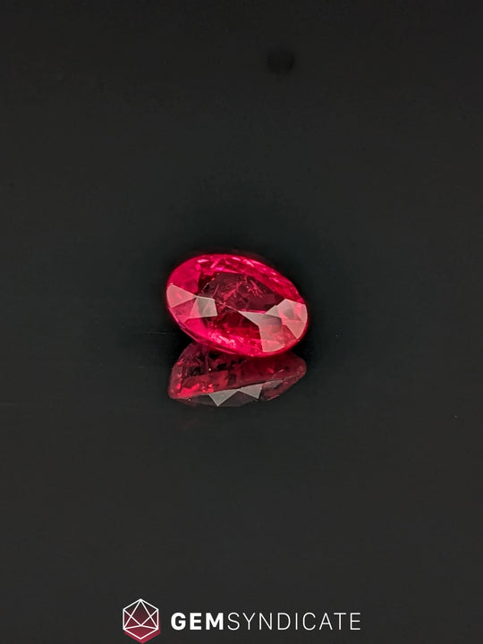 Sensational Oval Red Ruby 1.04ct