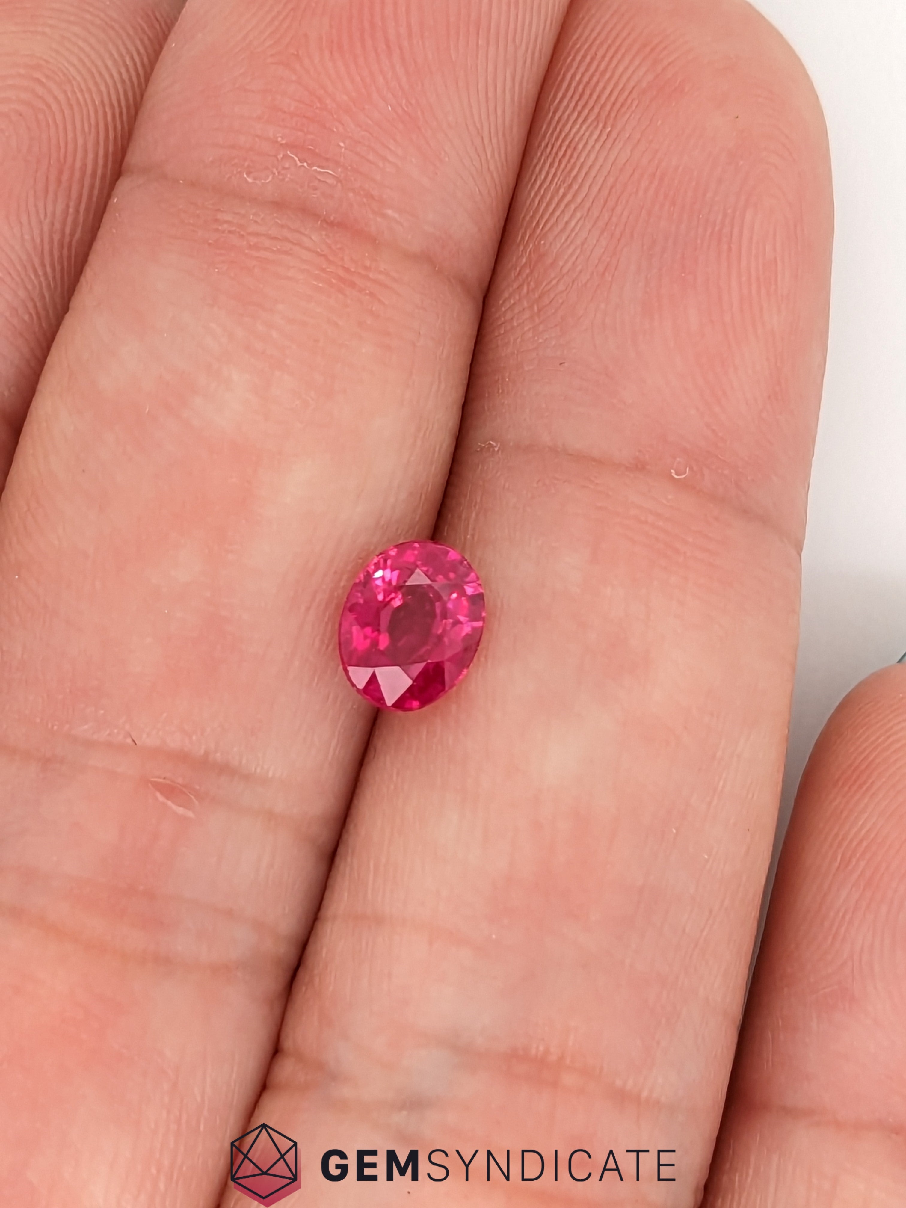 Enchanting Oval Red Ruby 1.16ct