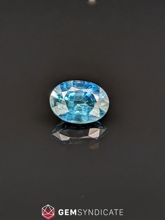 Vibrant Oval Blue Sapphire 1.42ct