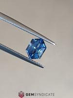Load image into Gallery viewer, Impressive Elongated Hexagon Blue Sapphire 1.39ct
