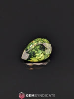 Load image into Gallery viewer, Glistening Pear-Shaped Green Sapphire 2.76ct
