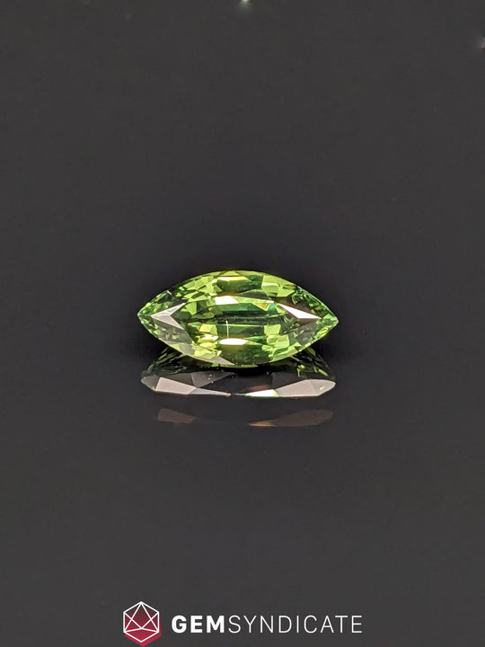 Powerful Marquise Green Sapphire 1.51ct