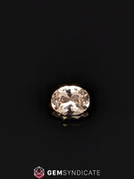 Load image into Gallery viewer, Glistening Oval Peach Sapphire 1.12ct
