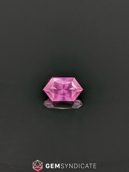 Dynamic Elongated Hexagon Pink Sapphire 1.19ct