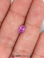 Load image into Gallery viewer, Dynamic Elongated Hexagon Pink Sapphire 1.19ct
