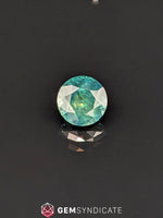 Load image into Gallery viewer, Dramatic Round Teal Sapphire 2.66ct
