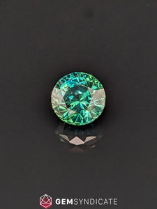 Impressive Round Teal Sapphire 4.47ct