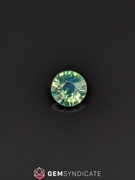 Ethereal Round Teal Sapphire 2.08ct
