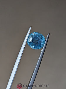 Magical Oval Teal Sapphire 3.13ct