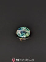 Load image into Gallery viewer, Mesmerizing Oval Teal Sapphire 2.02ct

