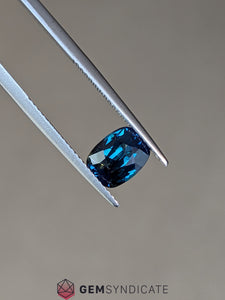 Intense Cushion Teal Sapphire 2.08ct