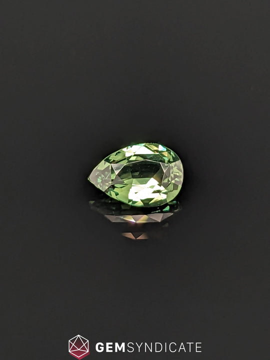 Impressive Pear Shape Teal Sapphire 1.52ct