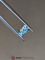 Load image into Gallery viewer, Lovely Emerald Cut Teal Sapphire 1.35ct
