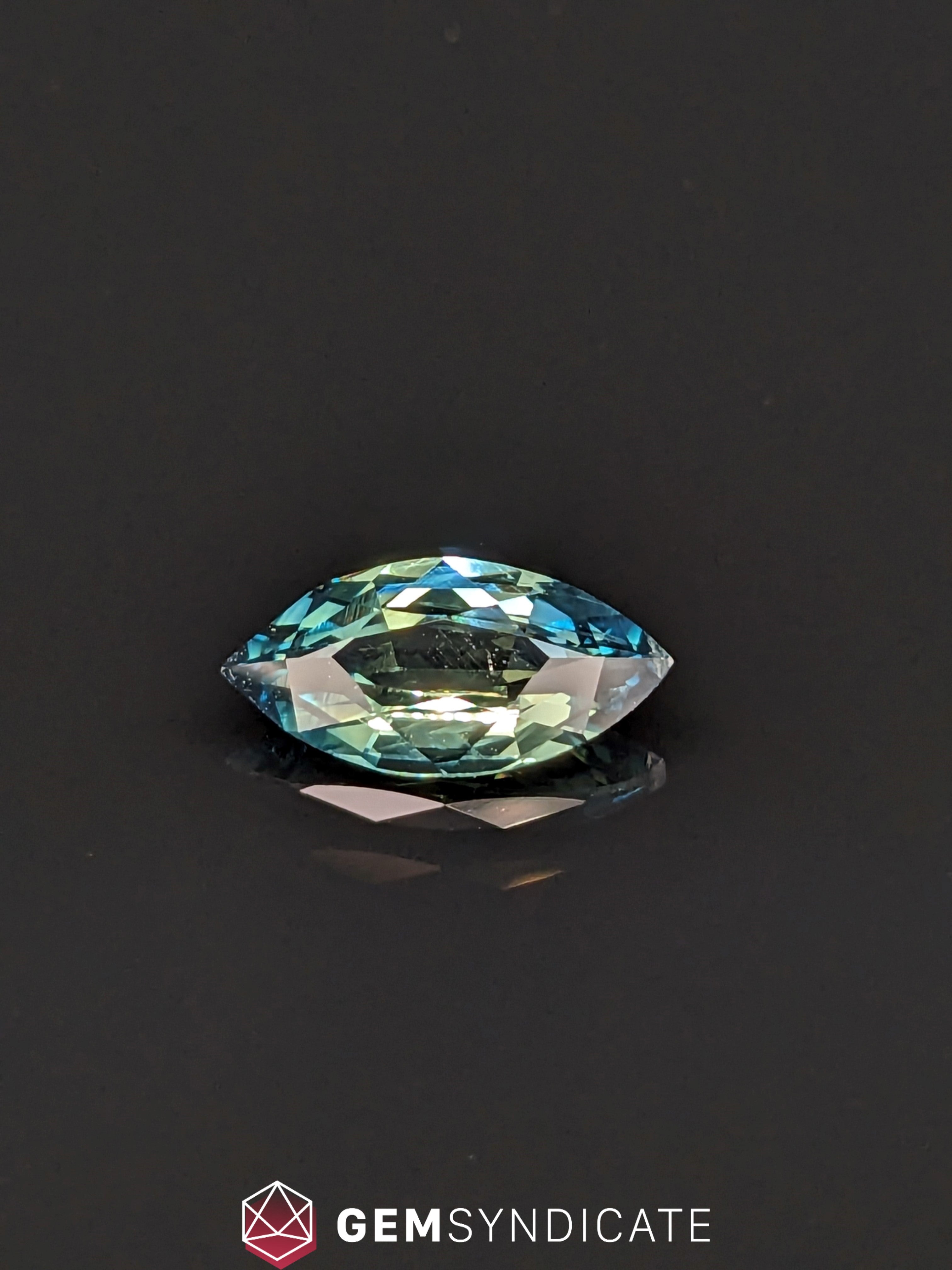 Electric Marquise Teal Sapphire 1.45ct
