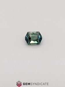 Impressive Elongated Hexagon Teal Sapphire 1.00ct