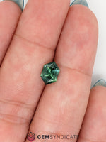 Load image into Gallery viewer, Enchanting Elongated Hexagon Teal Sapphire 1.41ct
