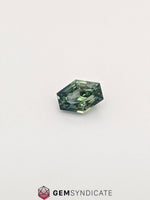 Load image into Gallery viewer, Blissful Elongated Hexagon Teal Sapphire 1.23ct
