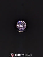 Load image into Gallery viewer, Graceful Round Purple Sapphire 1.65ct
