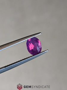 Mesmerizing Oval Purple Sapphire 1.56ct