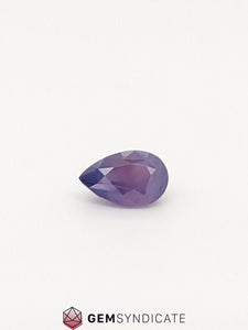 Unique Pear Shape Purple Sapphire 2.07ct