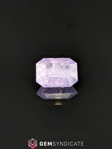 Exquisite Emerald Cut Purple Sapphire 2.45ct