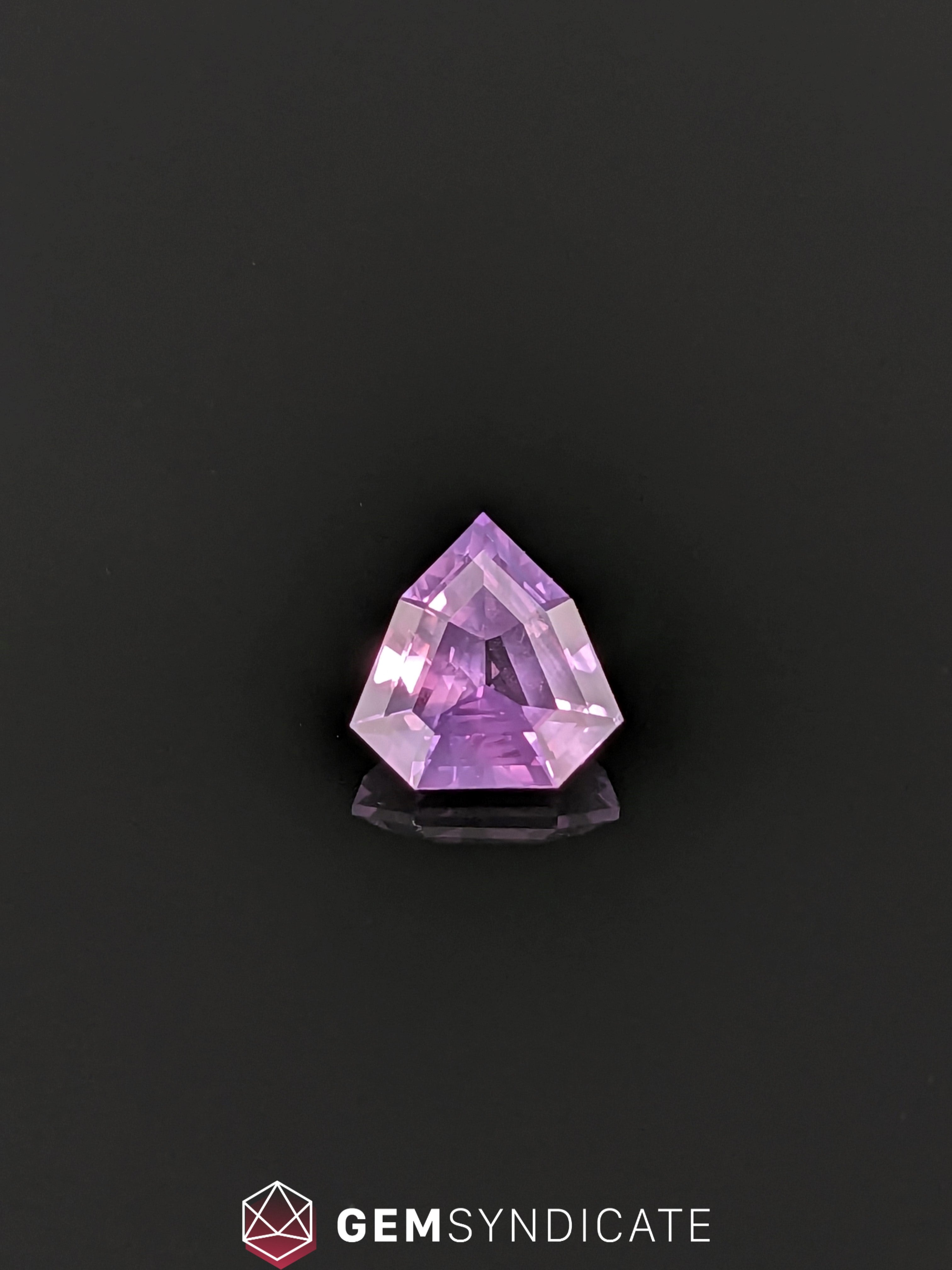 Powerful Shield Purple Sapphire 2.04ct