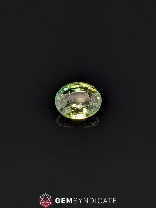Energetic Oval Parti Sapphire 2.03ct