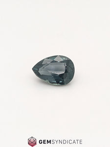 Beautiful Pear Shape Grey Sapphire 2.51ct