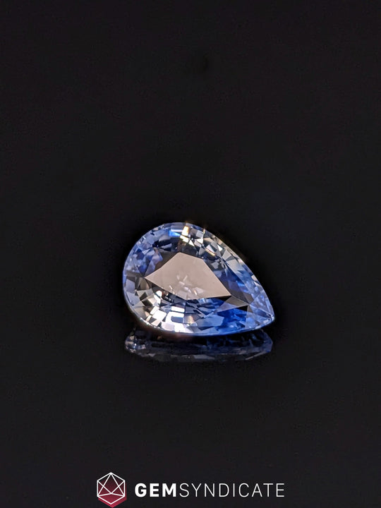 Perfect Pear Shape Parti Sapphire 3.03ct