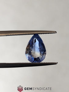 Perfect Pear Shape Parti Sapphire 3.03ct