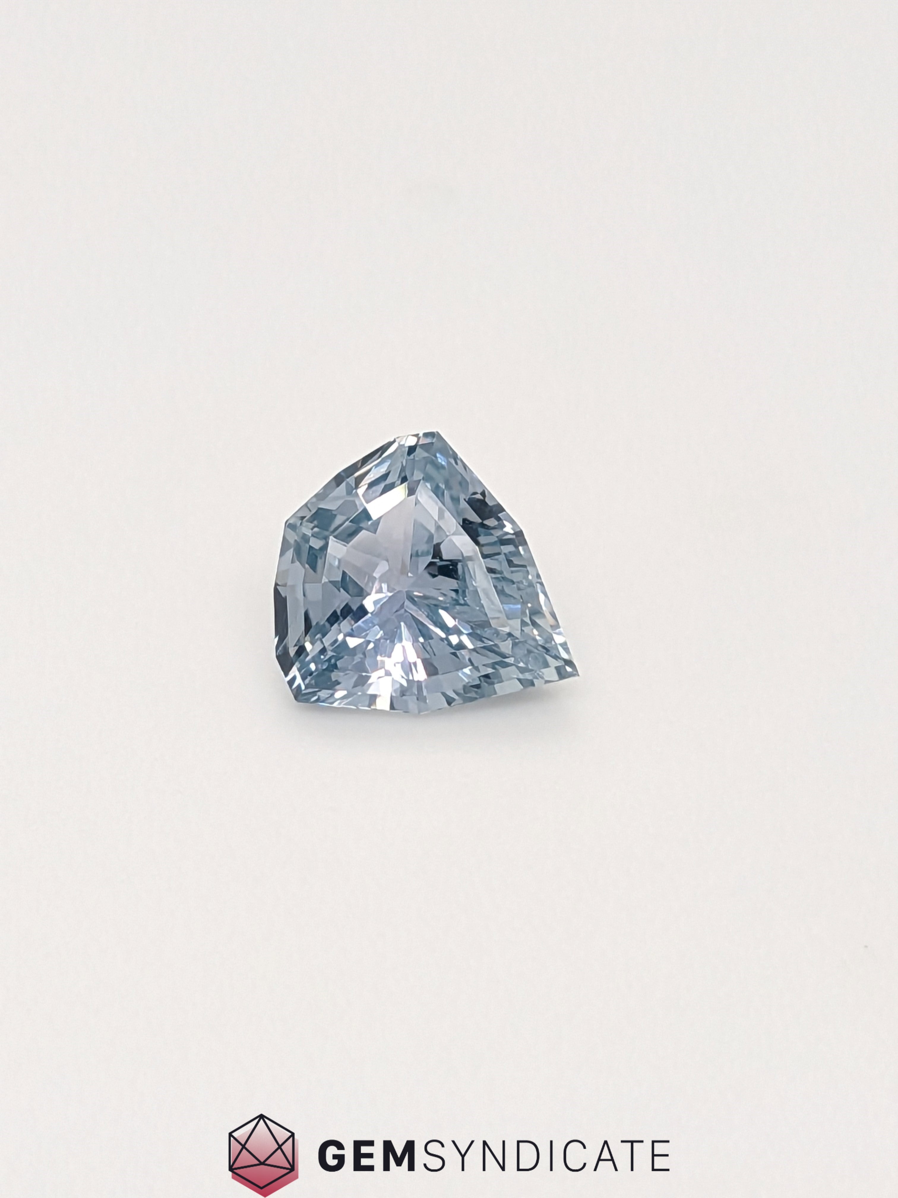 Empowering Geometric Grey Sapphire 3.04ct