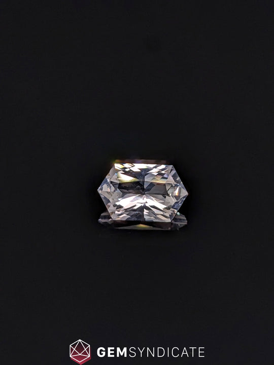 Classy Elongated Hexagon Grey Sapphire 1.51ct