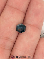 Load image into Gallery viewer, Adventurous Hexagon Blue Spinel 1.13ct
