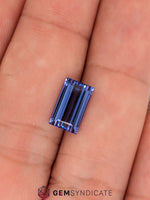 Load image into Gallery viewer, Impressive Rectangle Blue Tanzanite 2.44ct
