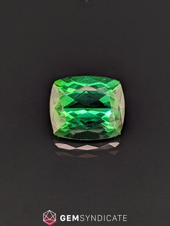Dramatic Cushion Green Tourmaline 8.74ct