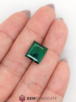Load image into Gallery viewer, Bold Rectangle Green Tourmaline 6.42ct
