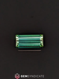 Elegant Rectangle Green Tourmaline 4.83ct