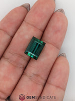 Load image into Gallery viewer, Luxurious Rectangle Green Tourmaline 8.30ct
