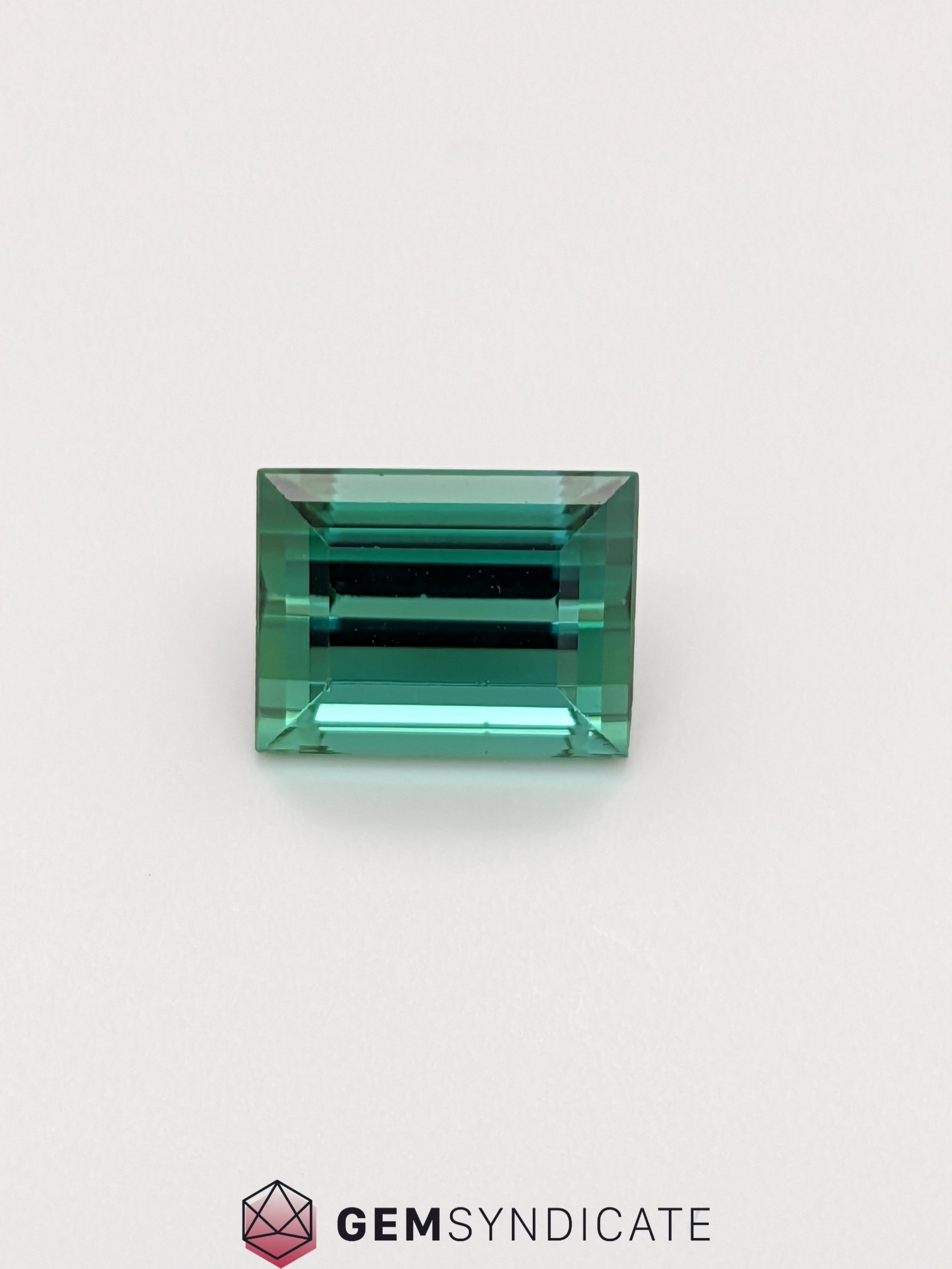 Luxurious Rectangle Green Tourmaline 8.30ct