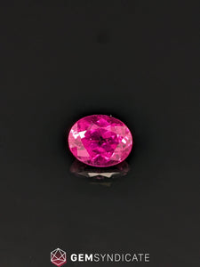 Electrifying Oval Rubellite Tourmaline 3.05ct