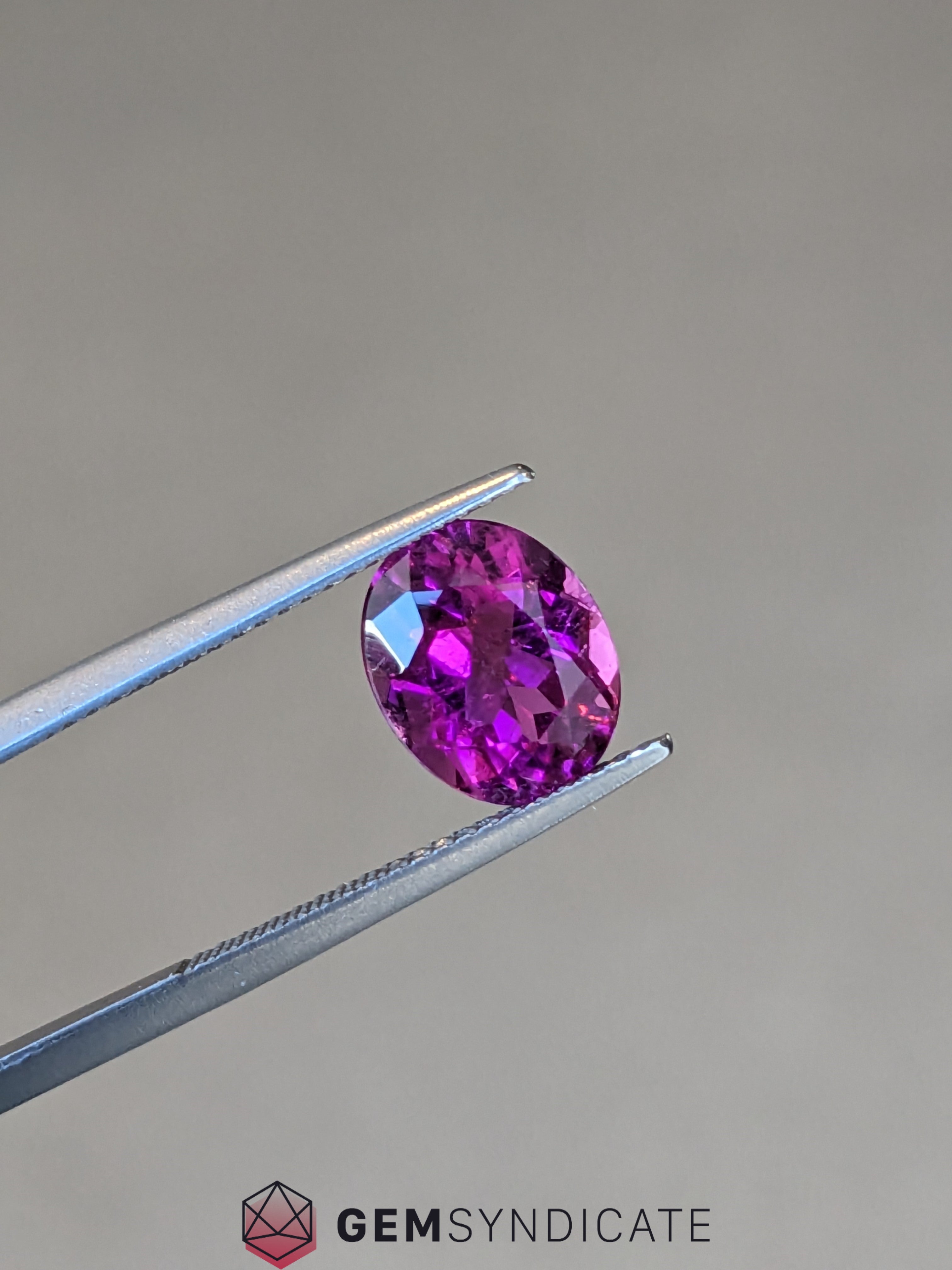 Electrifying Oval Rubellite Tourmaline 3.05ct