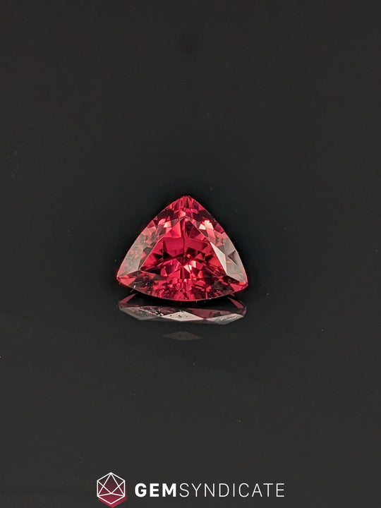 Enchanting Trillion Pink Tourmaline 2.08ct